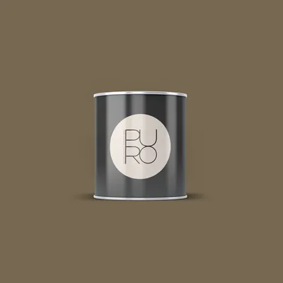 Produktbild von Wandfarbe Braun | PURO Relaxed Brown | Exklusive Innendispersion Hohe Farbintensität | 5 Liter