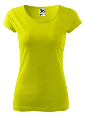 Immagine prodotto di Malfini - T-shirt "Pure" da donna PP10801 (M) (Limone)