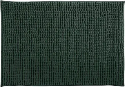 Immagine prodotto di Tappeto da bagno MSV, colore verde scuro, 50 x 80 cm