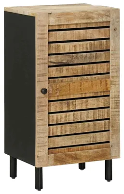 Immagine prodotto di vidaXL Armadietto portaoggetti, legno massello di mango, naturale, 40 x 33 x 75 cm