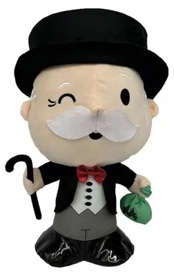 Produktbild von Mr. Monopoly Kuscheltier - 20 cm Plüschtier Stofftier