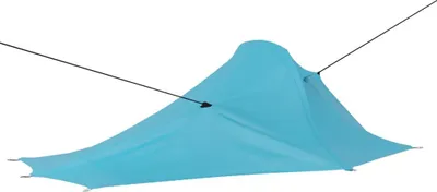 Produktbild von vidaXL Campingzelt 317x240x100 cm Blau