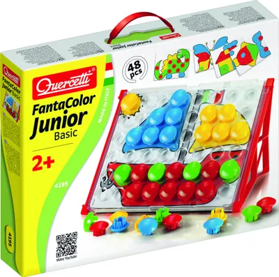 Zdjęcie produktu dla Quercetti Fantacolor Junior Basic, 3 lat(a), Wielobarwny