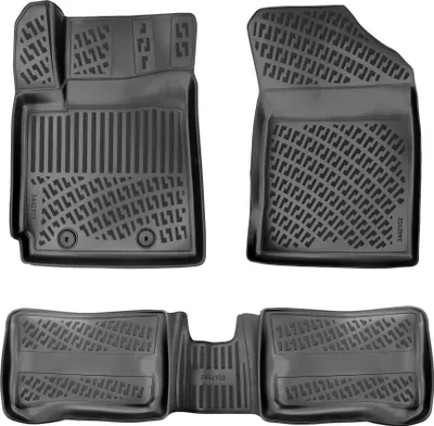 Produktbild von 3D Auto Fussmatten für Hyundai i10 (2.Gen) 2013-2019