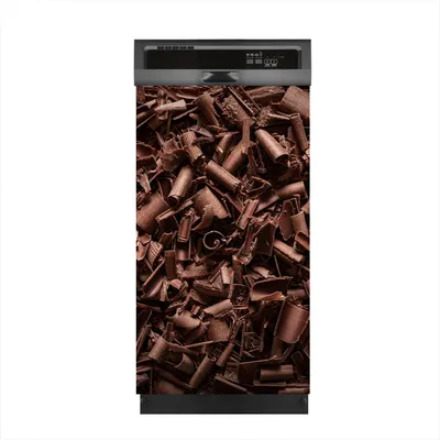 Produktbild von Aufkleber sticker 45x80 cm Dekorative folie Spülmaschine - Schokolade