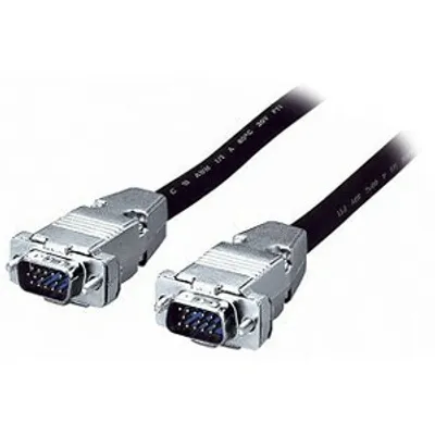 Produktbild von Equip Premium-VGA-Kabel, 5m, 5 m, VGA (D-Sub), VGA (D-Sub), Männlich, Männlich, Schwarz, Silber