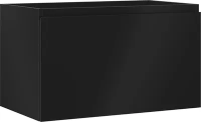 Zdjęcie produktu dla Mexen Orio szafka łazienkowa podumywalkowa 80 cm, 1 szuflada, czarna mat - 91A10-08047-1-BF71