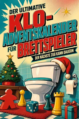 Produktbild von Der ultimative Klo-Adventskalender für Brettspieler