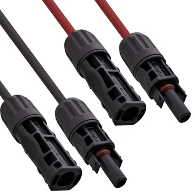 Immagine prodotto di Set di prolunghe InLine® Solar con spina solare 4mm² nero/rosso 3m
