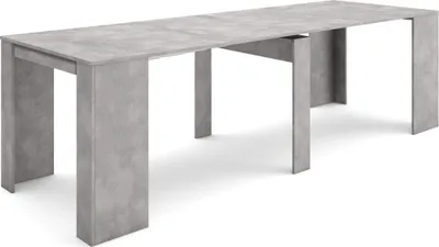 Immagine prodotto di S III Consolle allungabile, 262x90x77cm, Per 12 persone, Tavolo da pranzo, Cemento