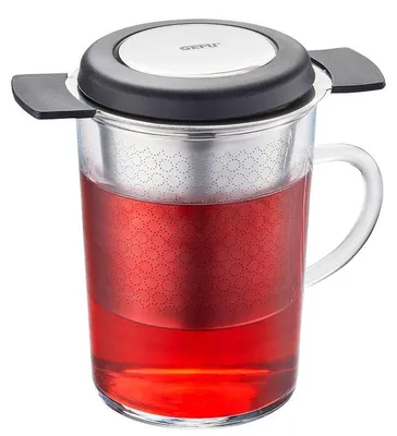 Theefilter aus Edelstahl, wiederverwendbar, für Tasse & Kanne