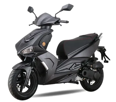 Produktbild von Motorroller Striker 125ccm 85km/h, Euro 5 mattschwarz GT Union