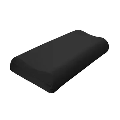 Produktbild von Traumschlaf Universal Bezug für Nackenstützkissen S-M, Höhe 7-10 cm schwarz