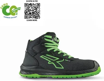 Produktbild von U-Power Sicherheitsschuh RedIndustryGreen LAKE UK ESD S3 CI SRC