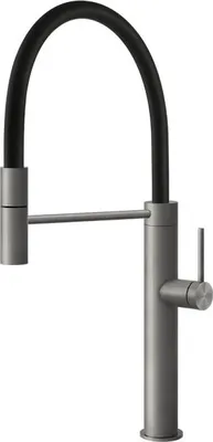 Immagine prodotto di Gessi Miscelatore monocomando semipro Gessi316 Cesello 60010 239 47,8 cm Acciaio spazzolato