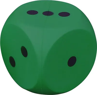 Produktbild von Pre-Sport Schaumstoffwürfel grün - Lernspielzeug 14 cm