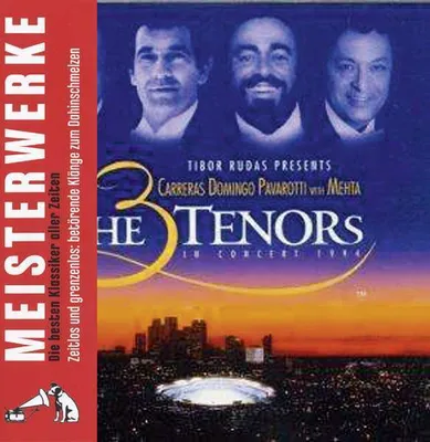 Produktbild von Carreras/Domingo/Pavarotti-3 Tenors With Mehta In