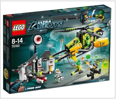 Immagine prodotto di Lego 70163 Ultra Agents - L'attacco di Toxikita a Da