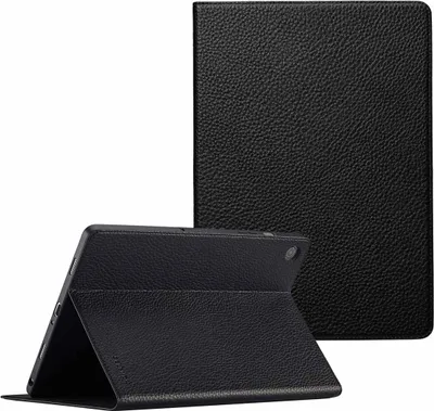 Image de Selencia Riva Bibliothèque pour Samsung Galaxy Tab A9 Plus - Noir