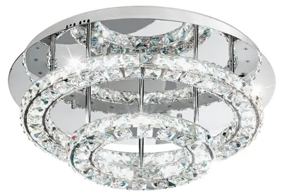Obrázek produktu pro EGLO Toneria, LED, Žárovky bez možnosti výměny, 4000 K, 3600 lm, IP20, Chrom, Průhledná