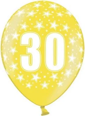 Immagine prodotto di Palloncini con stampa 30° compleanno, 1 pz.