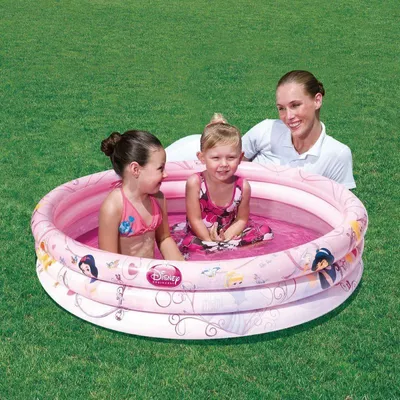 Produktbild von Bestway Kinder Planschbecken Disney Princess Mädchen Rosa Swimming Pool 122