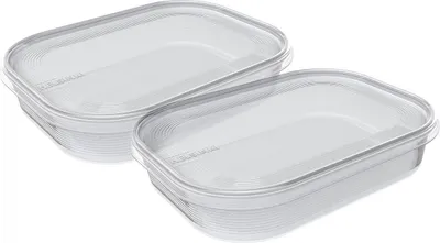 Produktbild von plast team Gefrierdosen-Set Helsinki 0,7 Liter 2er Set