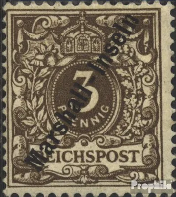 Produktbild von Briefmarken Marshall-Inseln (Dt. Kol.) 1899 Mi 7a gestempelt Aufdruckausgabe