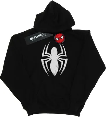 Immagine prodotto di Marvel - Felpa con cappuccio "Ultimate Spider" per ragazzi BI11757 (140-146) (Nero)