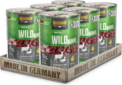 Produktbild von BELCANDO Baseline Wild & Ente 6x 400g