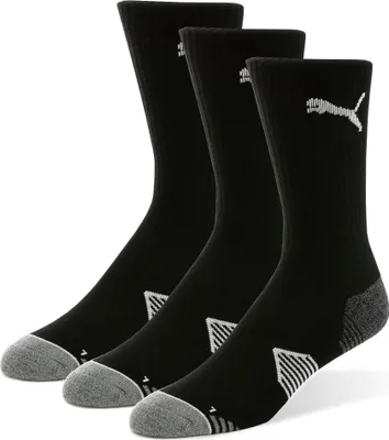 Produktbild von 3er Pack PUMA Essential Crew Cut Golfsocken Uni puma black 39-42
