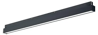 Obrázok produktu pre LED lineárny modul, 24W, 3000K, 1768 lúmenov, 48V, stmívateľný, určený na montáž na koľajnicu, hliníkové puzdro, matná čierna farba, uhol vyžarovania 110° - Gea Luce