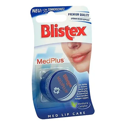 Produktbild von Blistex Med Plus Lippenpflege Pflege bei brennenden rissigen Lippen 7ml