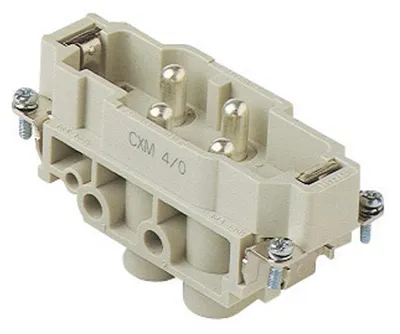 Produktbild von ILME Stifteinsatz Gr.77.27 4P+PE CXM 4/0 Silber Schraubanschluss 80A 690V