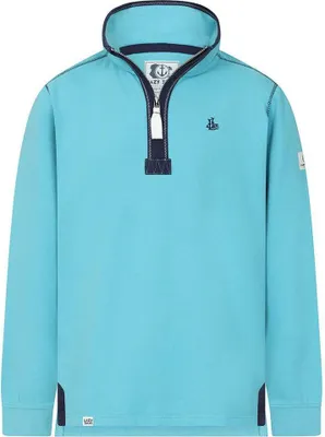 Immagine prodotto di Lazy Jacks - Felpa da uomo con zip corta LJ363 (S) (Turchese)