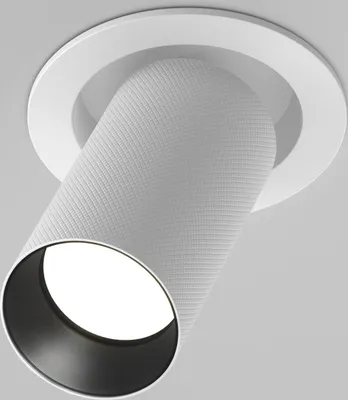 Immagine prodotto di Maytoni Faretto da incasso Bianco Tondo GU10 10W Dimmerabile Alluminio Movibile IP20