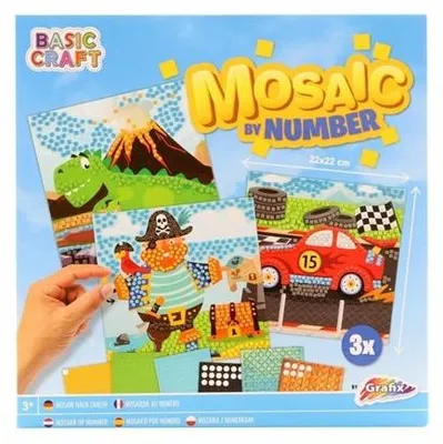 Produktbild von Mosaikbilder nach Zahlen für Jungen