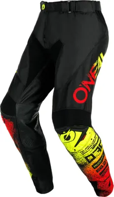 Produktbild von Oneal Mayhem Scarz Motocross Hose, schwarz/gelb/rot, 36