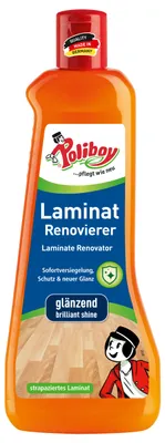 Produktbild von Poliboy Laminat Renovierer Glänzend - Inhalt 500ml - Sofortversiegelung, Schutz & neuer Glanz