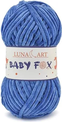 Produktbild von Luna Art Baby Fox Wolle 100% Polyester, kuschelig, ideal für Babykleidung