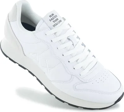 Image de SUN68 Tom Classic Leather - Baskets pour homme en cuir, blanc, Z36105-01, taille 41 (EU)