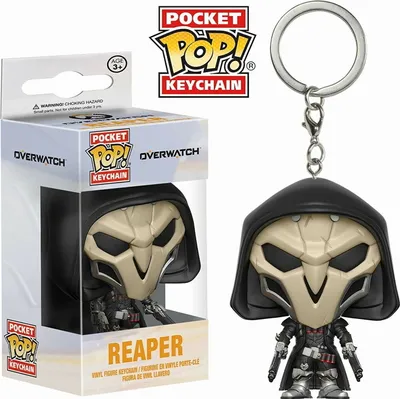 Produktbild von Overwatch - Reaper - Schlüsselanhänger Funko Pocket POP! Keychain