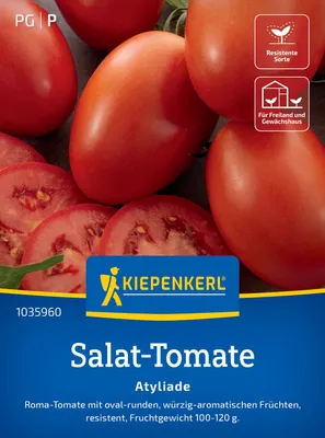 Produktbild von Kiepenkerl Salat-Tomatensamen Atyliade F1 Solanum lycopersicum 7 Pflanzen