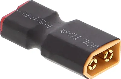 Produktbild von XT60 Fassung und Stecker (Male/Female) auf T-Plug (Male/Female) Adapter Stecker