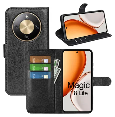 Produktbild von Klapptasche für Honor Magic 8 Lite Klapptasche mit Kartenfächern & Geldfach