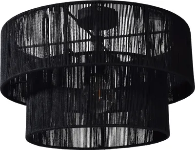 Produktbild von Urban Interiors - Deckenleuchte - Diro schwarz Jute - Ø45