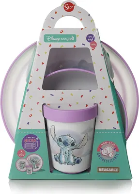 Produktbild von Geschirr-Set Disney Melamine 3 Stücke (2 Stück)