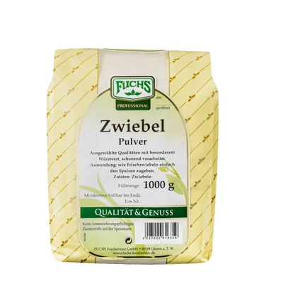 Obrázok produktu pre Fuchs Professional cibuľový prášok pikantný ľahký a sladký 1000g