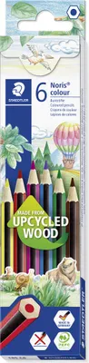 Immagine prodotto di Matita colorata STAEDTLER Noris color 185C6 f. assortita 6 pz./confezione