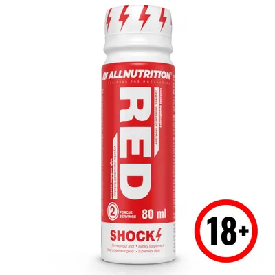 Zdjęcie produktu dla Allnutrition Red Shock Shot 80ml ALLNUTRITION